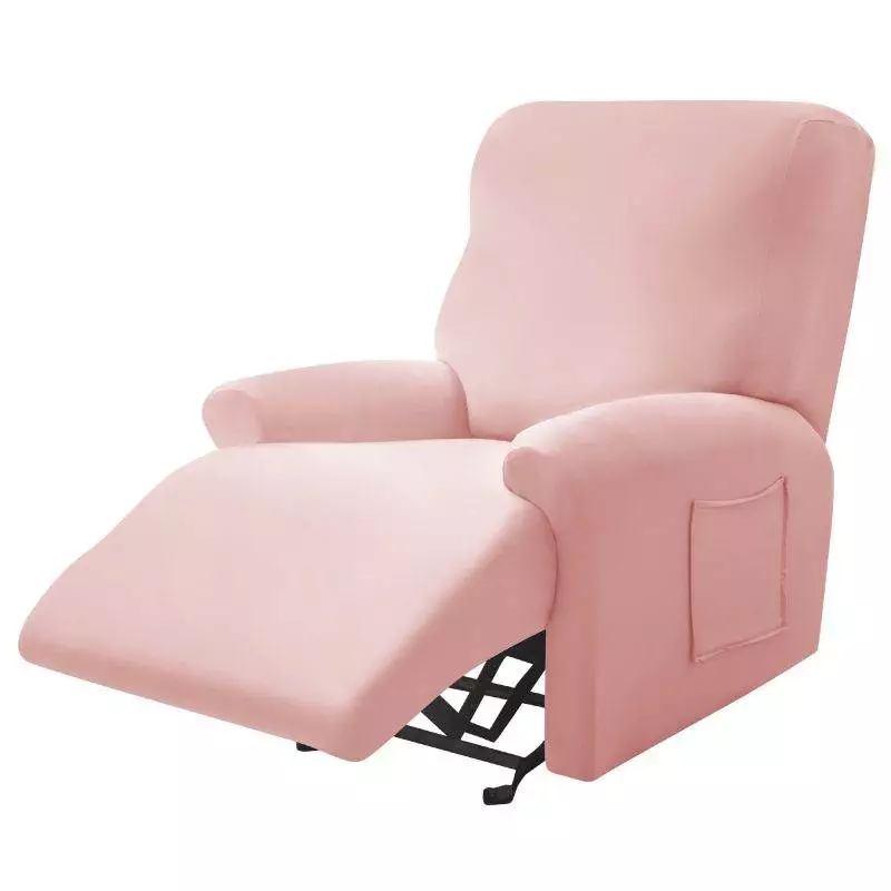 funda sofa terciopelo rosa